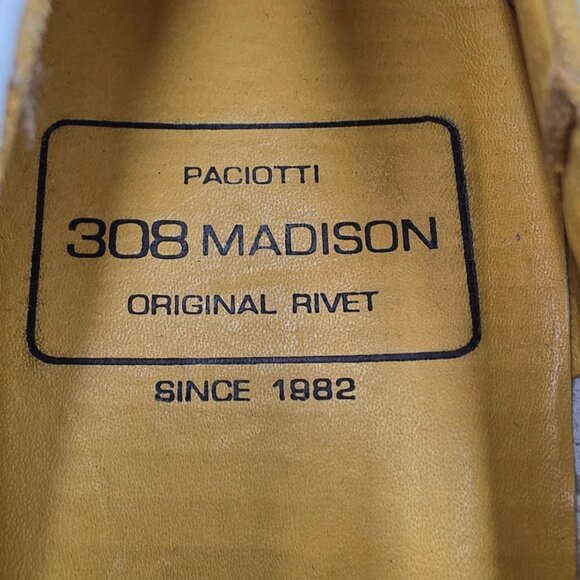 Paciotti 308 Madison Mens 11 / 10 UK White Leather Derby Dress Casual Oxfords - Picture 10 of 10